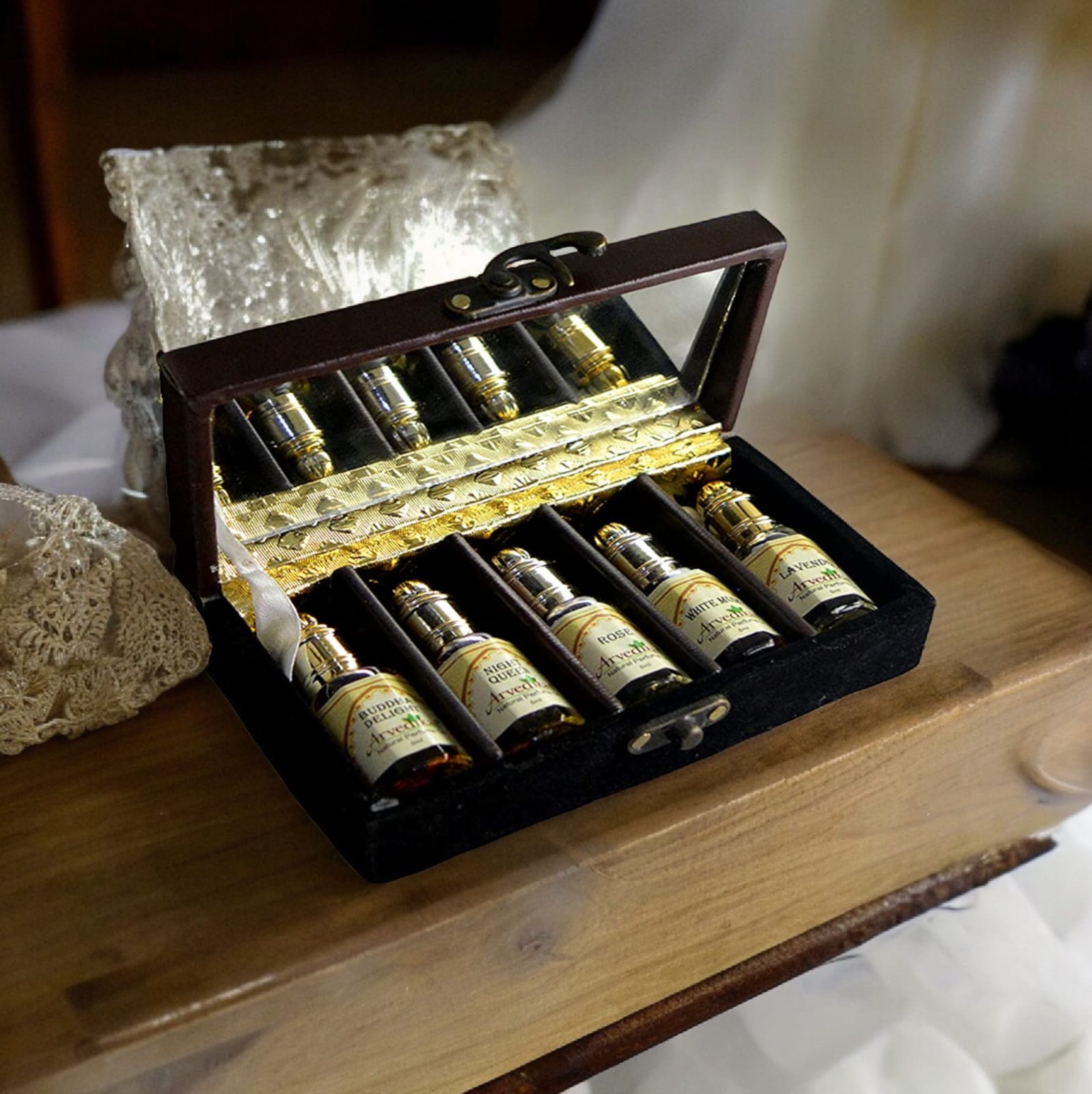 Premium Gift Set of 5 Natural Perfume Oils