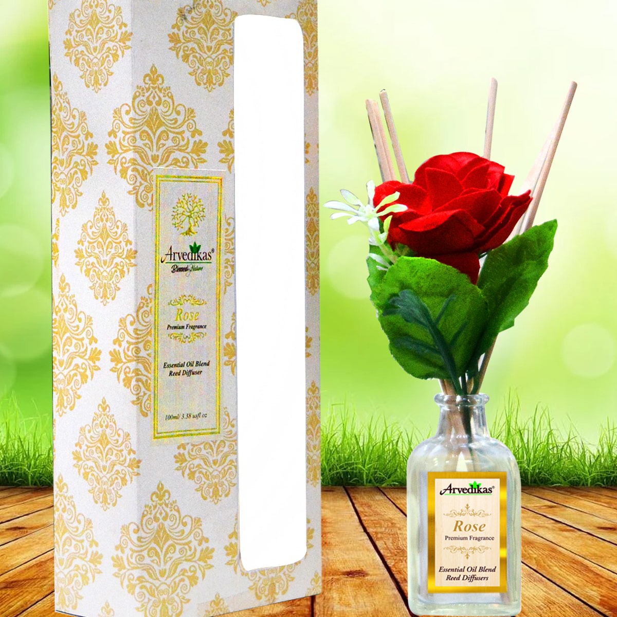 Rose Fragrance Oil for Reed Diffusers 100 ml