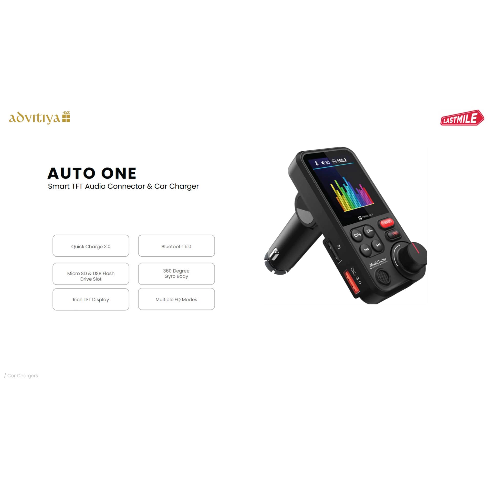 Auto One  Car Bluetooth Adapter